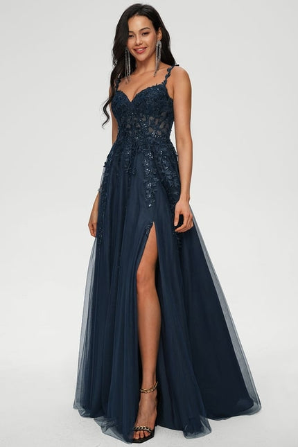 Robe De Bal Tulle Azur - gallery 1