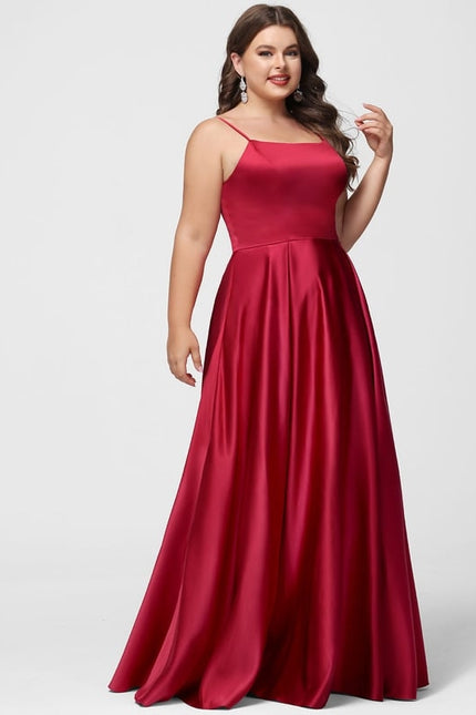 Robe De Bal Satin Noir - gallery 4