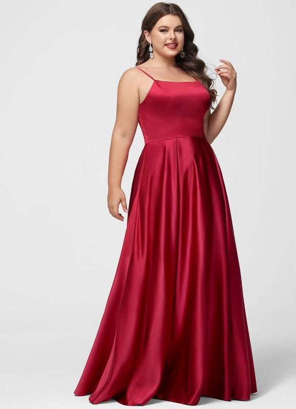 Robe De Bal Satin Noir - gallery 4