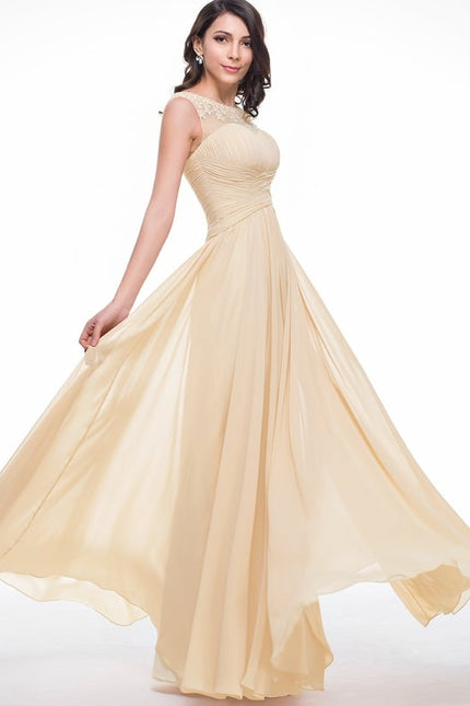 Robe De Bal Légère Crémeuse - gallery 1