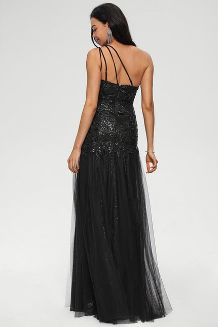 Robe De Bal Cocktail Scintillante - gallery 1