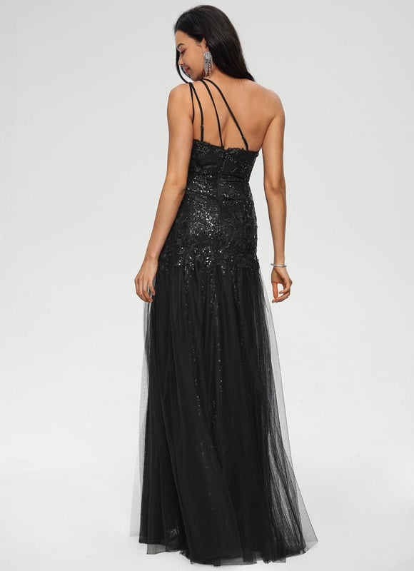 Robe De Bal Cocktail Scintillante - gallery 1