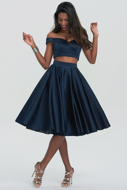 Robe De Bal Satinée Cintrée - gallery 4