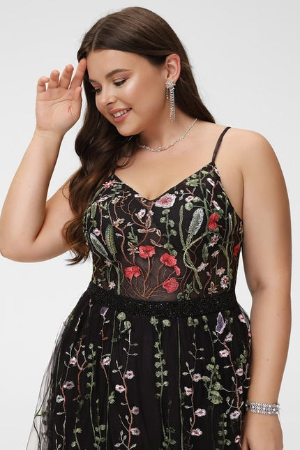 Robe De Bal Florale Élégante - gallery 6