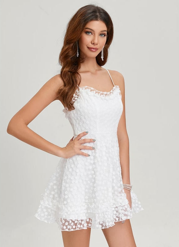 Robe De Bal Dentelle Légère - gallery 1