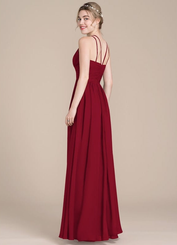 Robe De Bal Rouge Élégant Fluidité - gallery 3