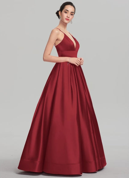 Robe De Bal Satinade Royale