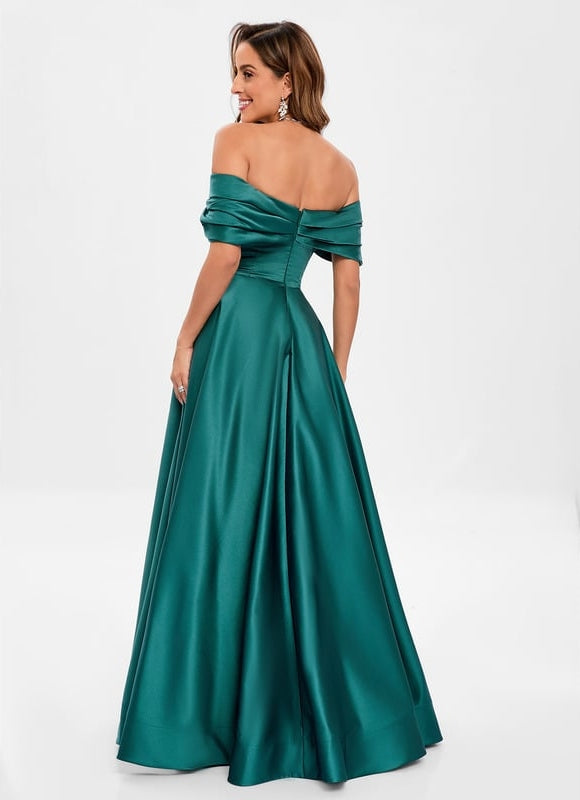 Robe De Bal Émeraude Luminescente - gallery 5