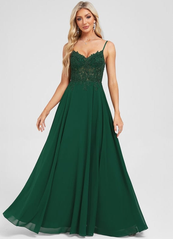 Robe De Bal Longue Élégante - gallery 1