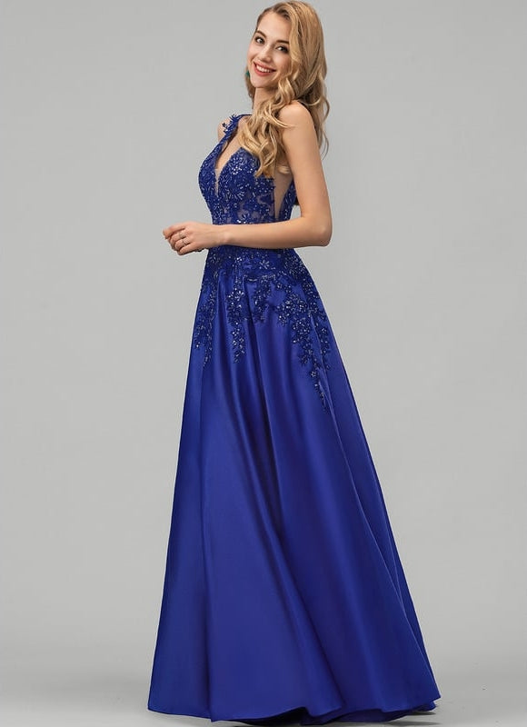 Robe De Bal Élégance Azur - gallery 1