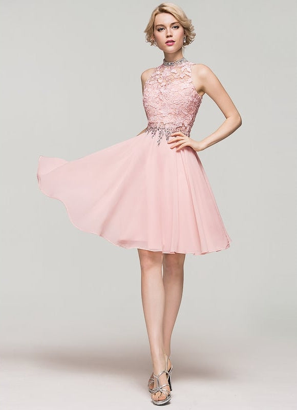 Robe De Bal Chiffon Perlée - gallery 2