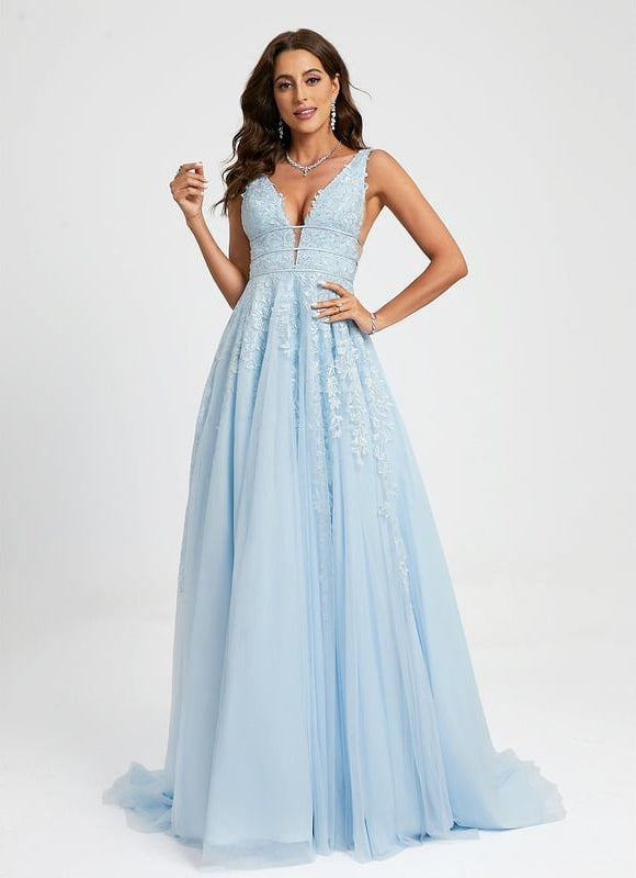 Robe De Bal Aquarelle Éthérée