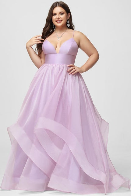 Robe De Bal Lavande Aérienne - gallery 7