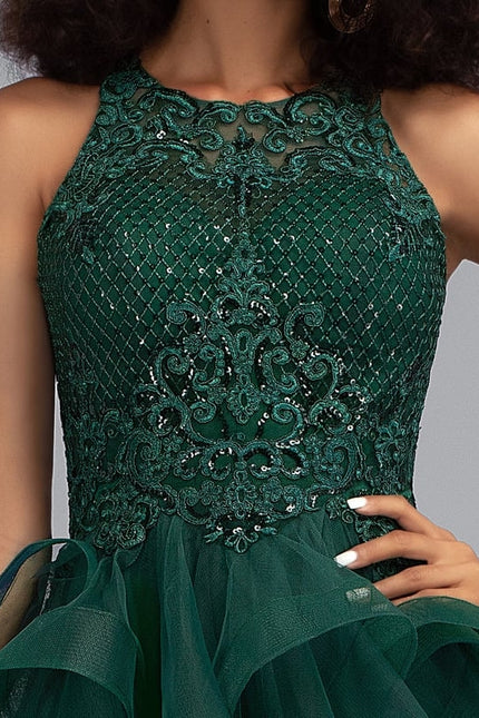 Robe De Bal Tulle Festonnée - gallery 6