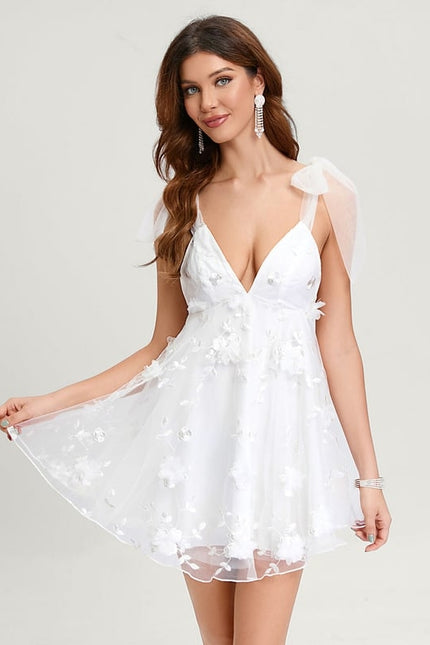 Robe De Bal Nuage Florale - gallery 3