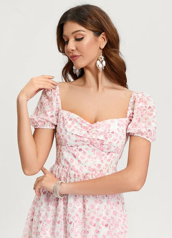 Robe De Bal Florale Douce - gallery 3