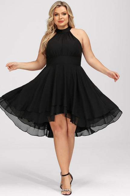 Robe De Bal Noir Flottante - gallery 9