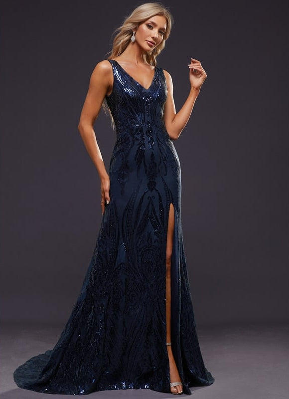Robe De Bal Élégante Scintillante - gallery 6