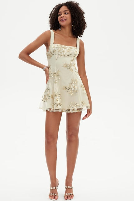 Robe De Bal Légère Brodée - gallery 2