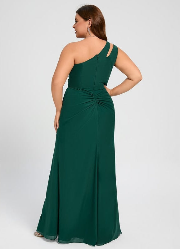 Robe De Bal Émeraude Élégante - gallery 9