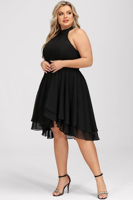 Robe De Bal Noir Flottante - gallery 7