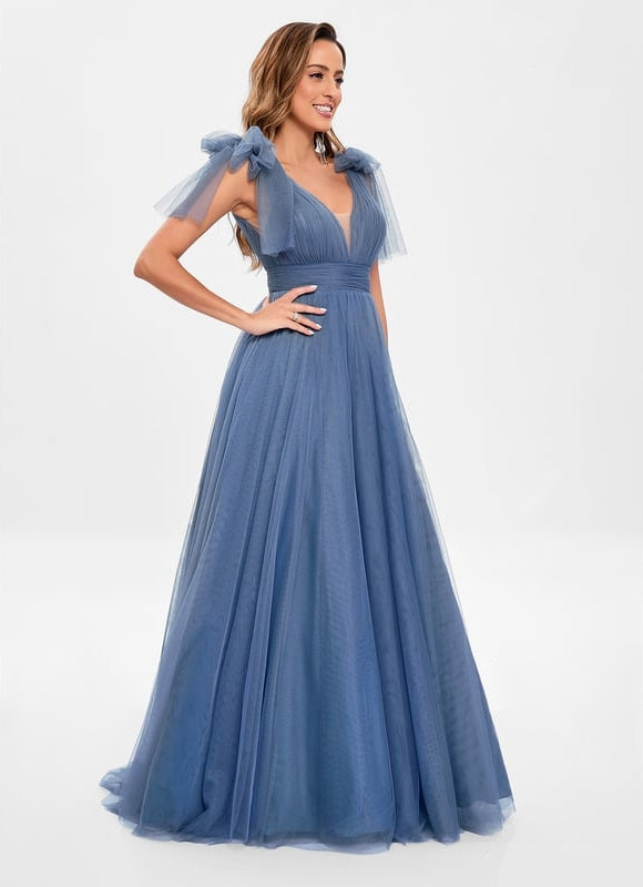 Robe De Bal Tulle Vaporeuse - gallery 4