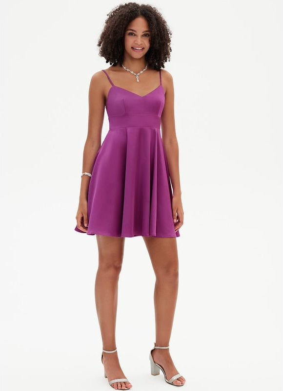 Robe De Bal Noire Évasée - gallery 1