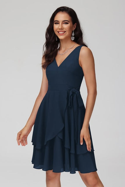 Robe De Bal Fluide Rose - gallery 6