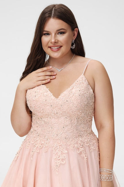 Robe De Bal Courte Perlée - gallery 6