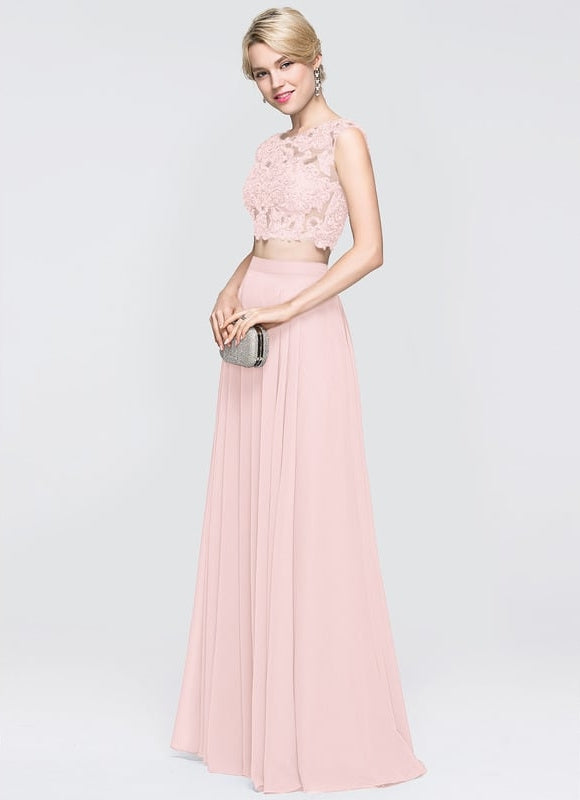Robe De Bal Longue Poudrée - gallery 2