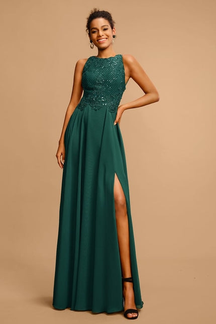 Robe De Bal Fluide Ornée