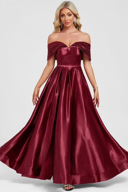 Robe De Bal Bordeaux