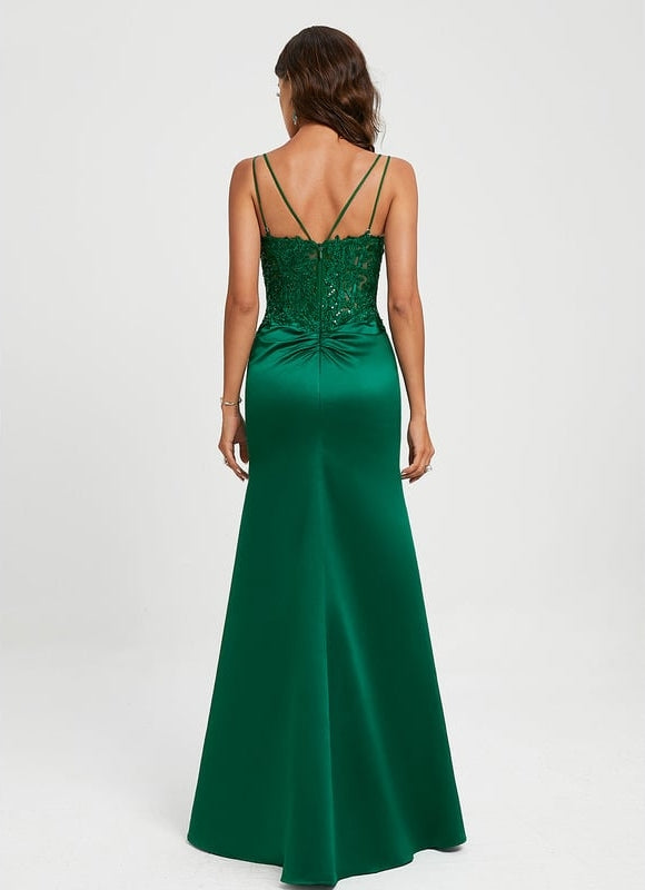 Robe De Bal Éclat Satiné - gallery 3
