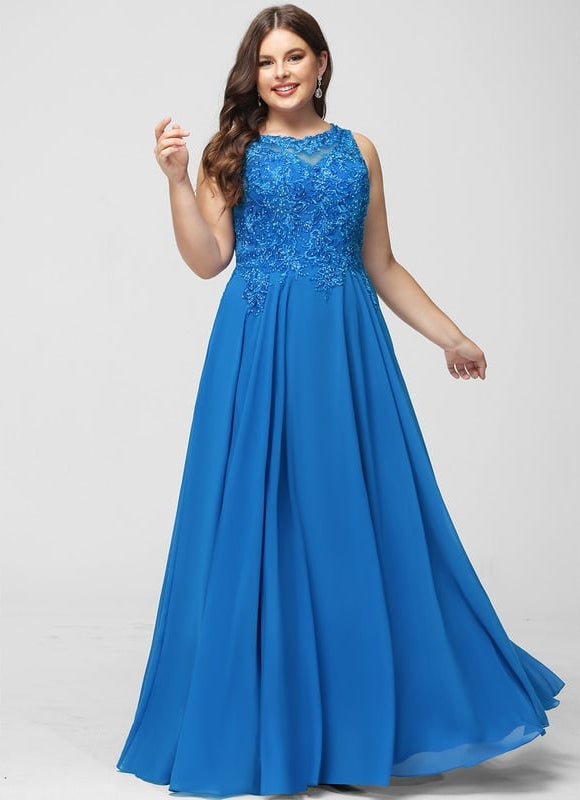 Robe De Bal Chiffon Noir - gallery 6