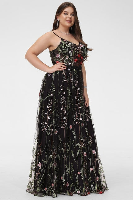 Robe De Bal Florale Élégante - gallery 7