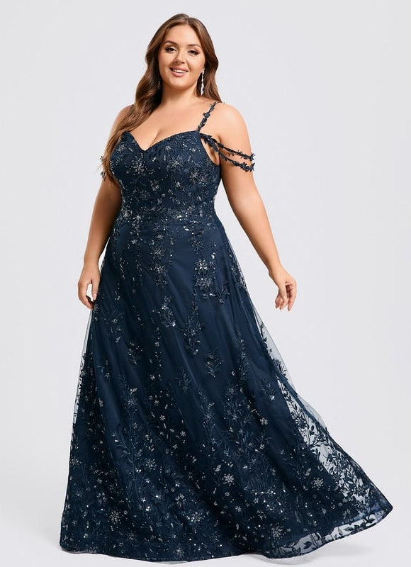Robe De Bal Émeraude Délicate - gallery 5