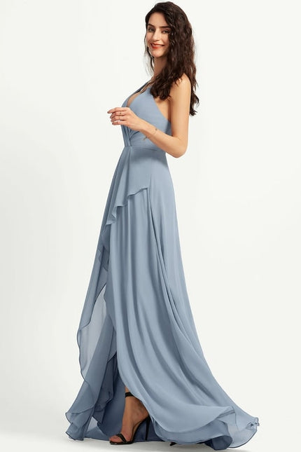 Robe De Bal Fluide Ciel Doux - gallery 3