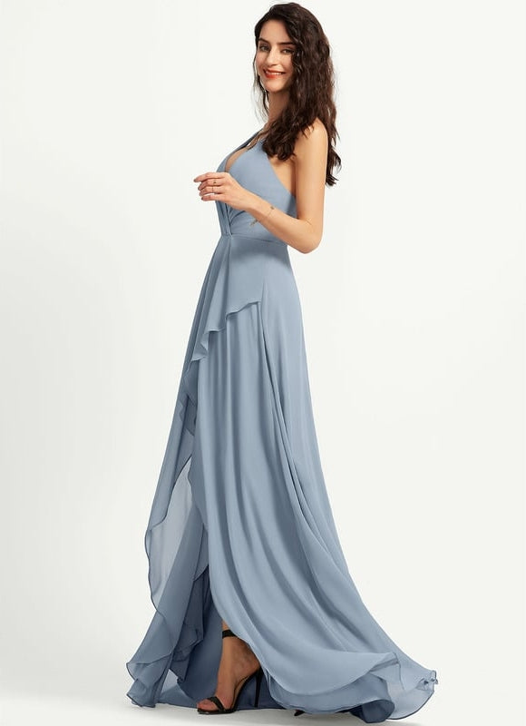 Robe De Bal Fluide Ciel Doux - gallery 3