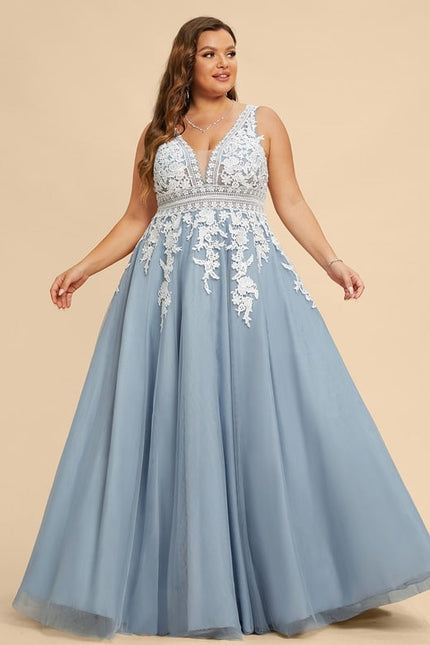 Robe De Bal De Bal Tulle Étoilé - gallery 4