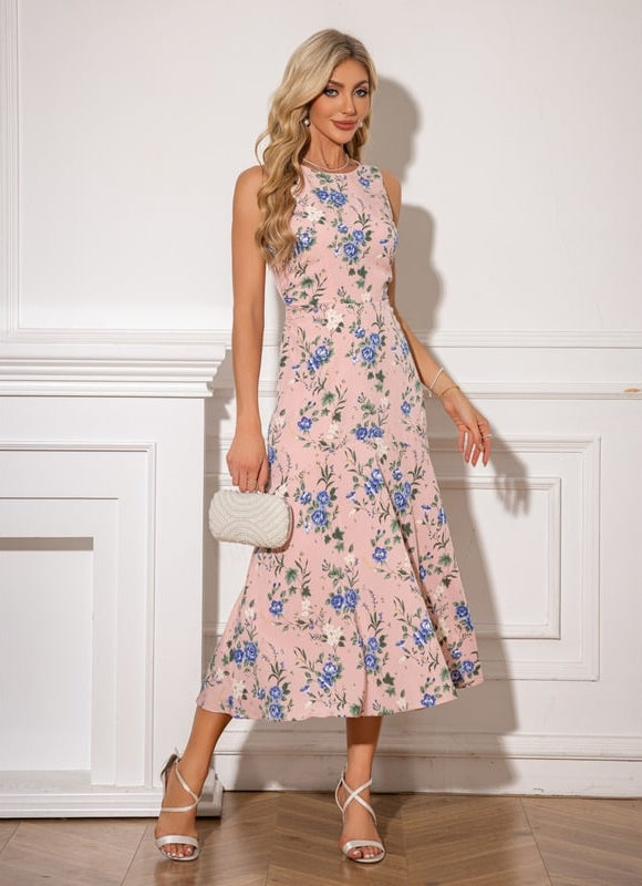 Robe De Bal Florale Estivale - gallery 5