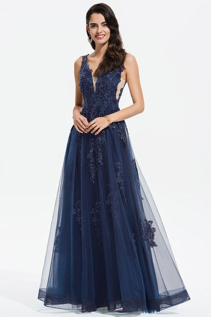 Robe De Bal Tulle Azur - gallery 3