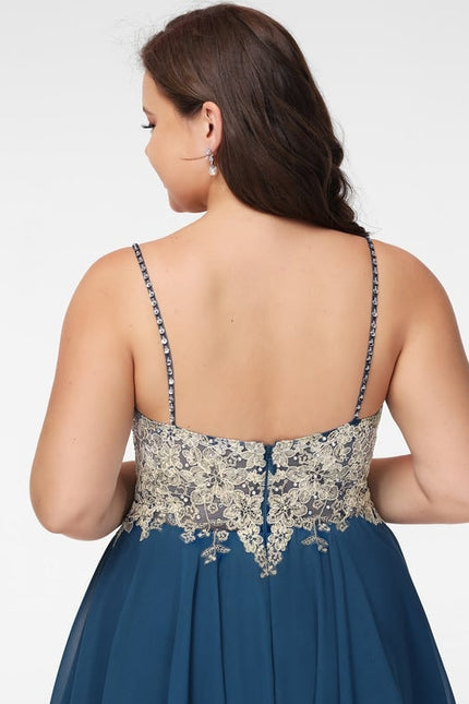 Robe De Bal Bleu Poudré Chic - gallery 7