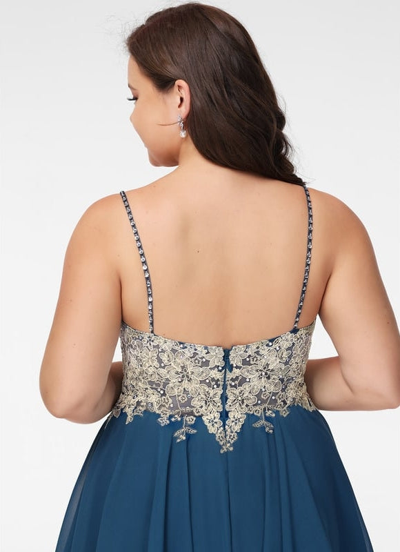 Robe De Bal Bleu Poudré Chic - gallery 7