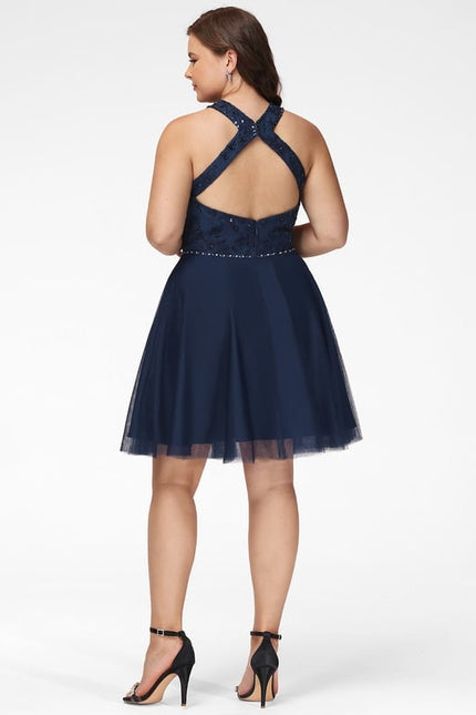 Robe De Bal Tulle Perlée - gallery 9