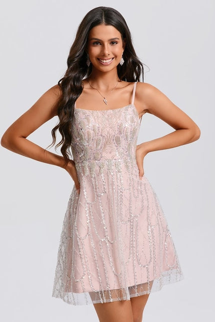 Robe Bal De Promo Paillette - gallery 9