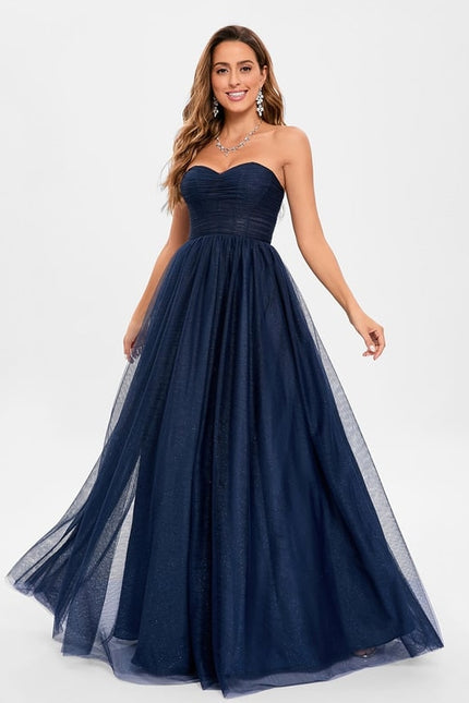 Robe De Bal Traîne Scintillante - gallery 7