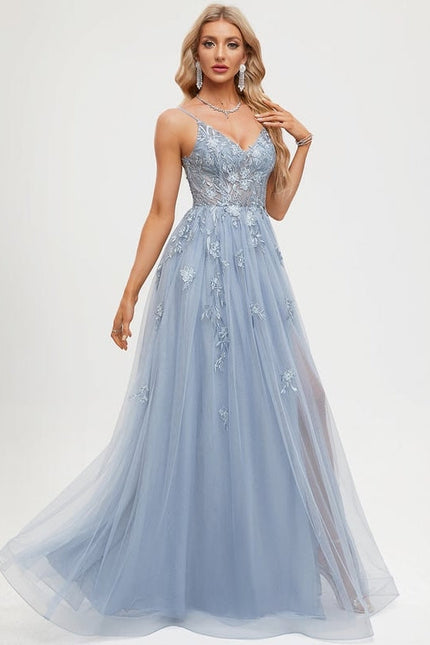 Robe De Bal Vaporeuse Céleste - gallery 6