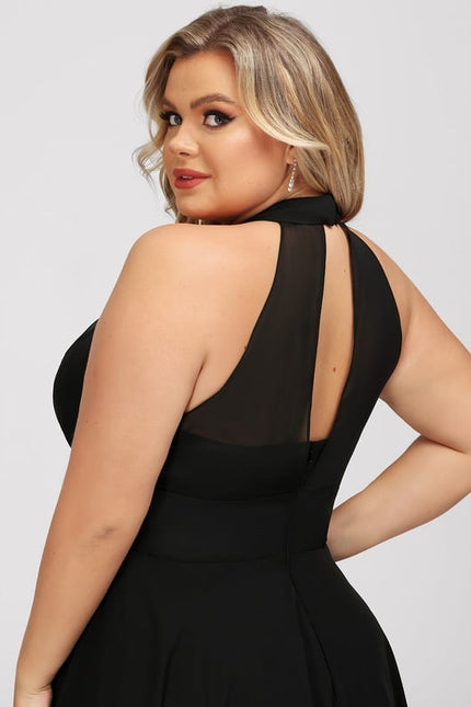 Robe De Bal Noir Flottante - gallery 6