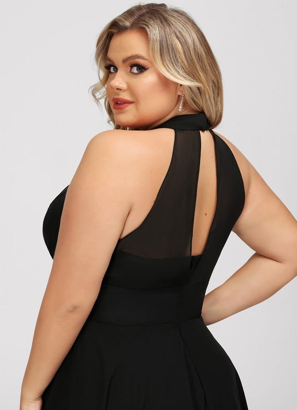 Robe De Bal Noir Flottante - gallery 6