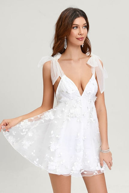 Robe De Bal Nuage Florale - gallery 2